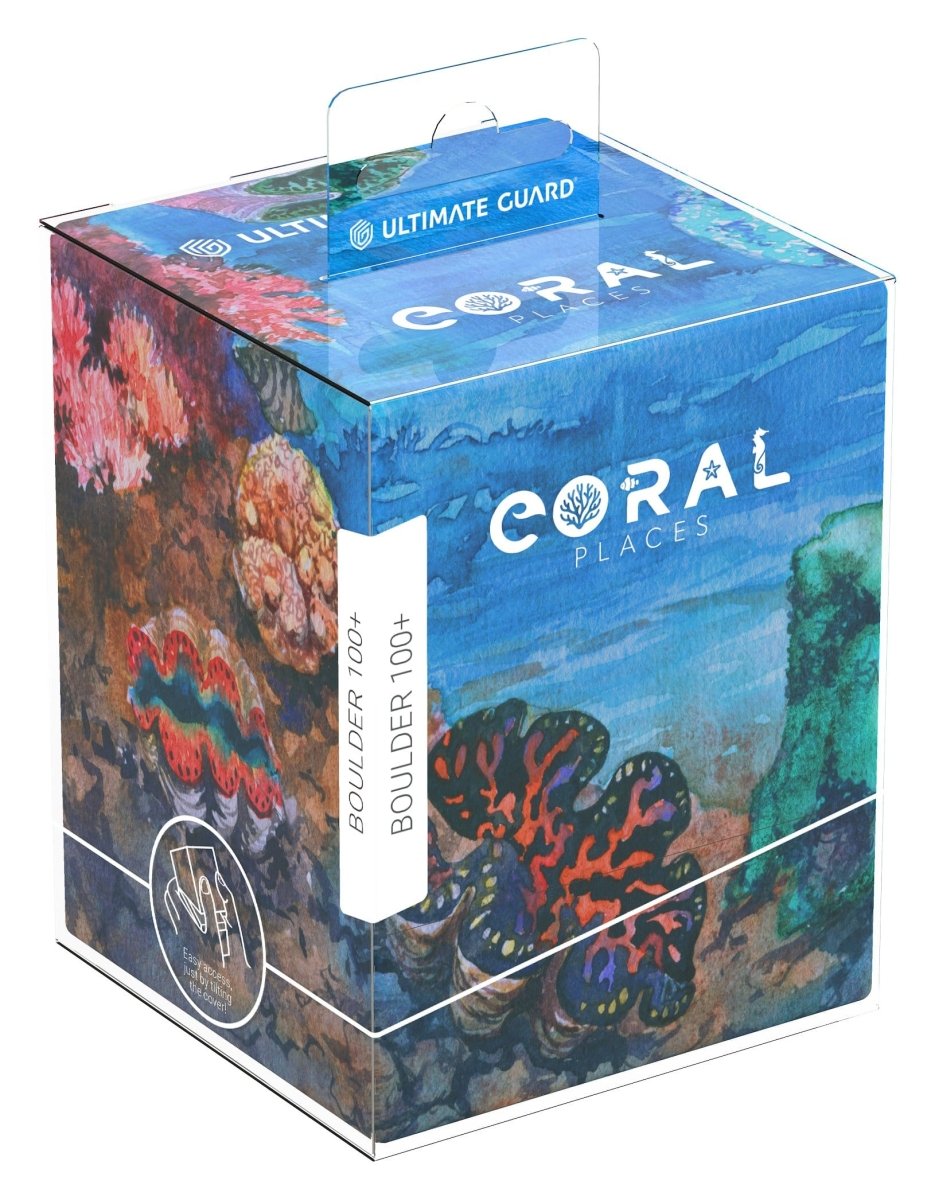 Ultimate Guard RTE Boulder 100+ Coral Places - Seablue Hush - Loaded Dice