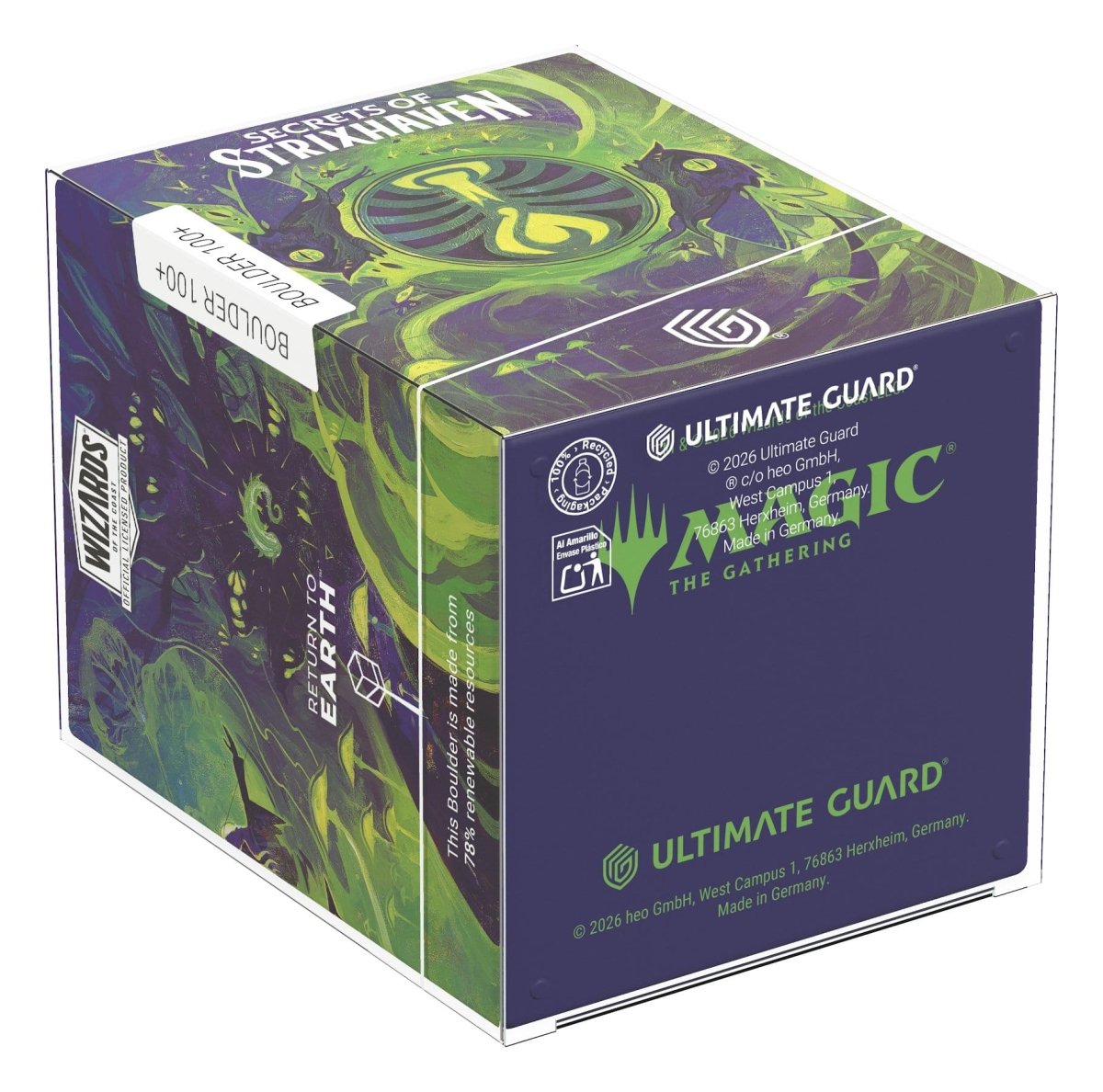 Ultimate Guard RTE Boulder 100+ MTE "Secrets of Strixhaven" - Witherbloom - Loaded Dice