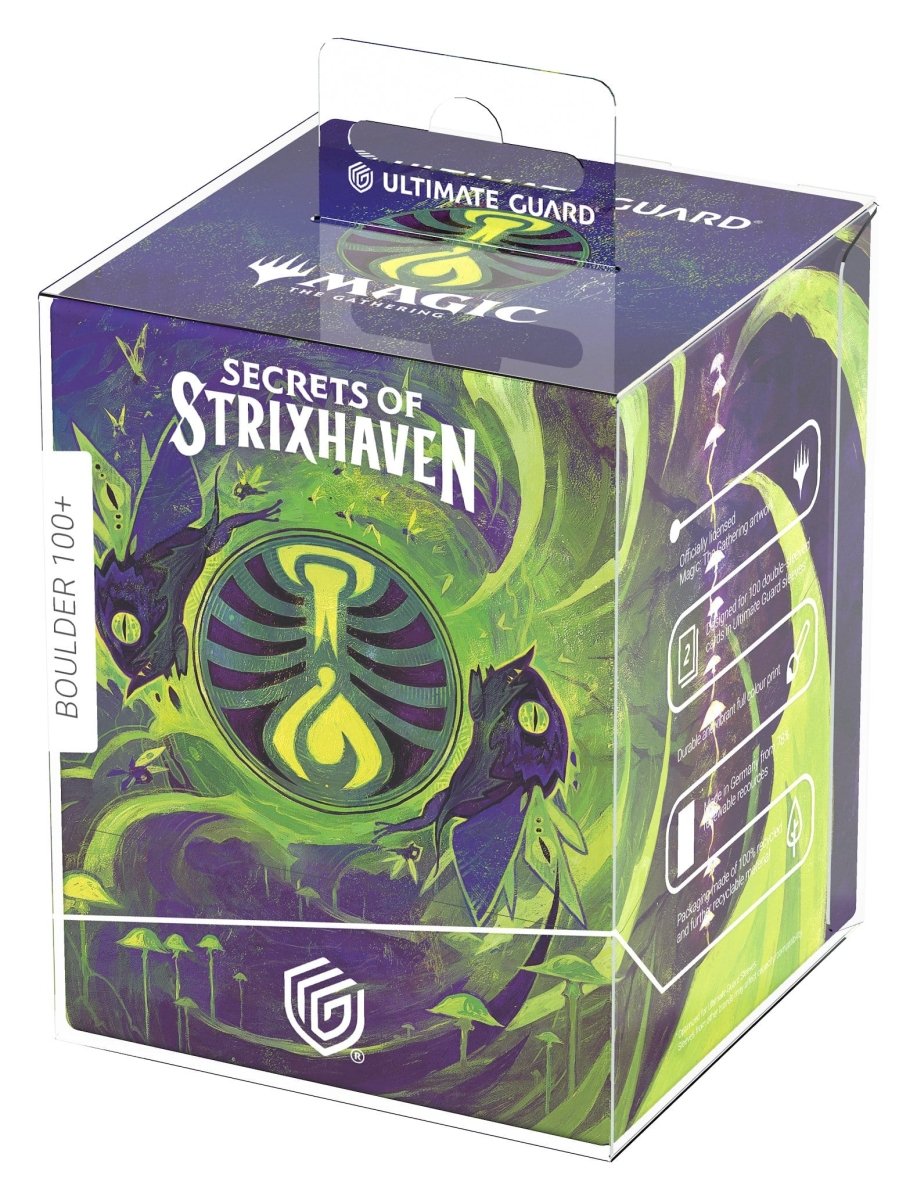 Ultimate Guard RTE Boulder 100+ MTE "Secrets of Strixhaven" - Witherbloom - Loaded Dice