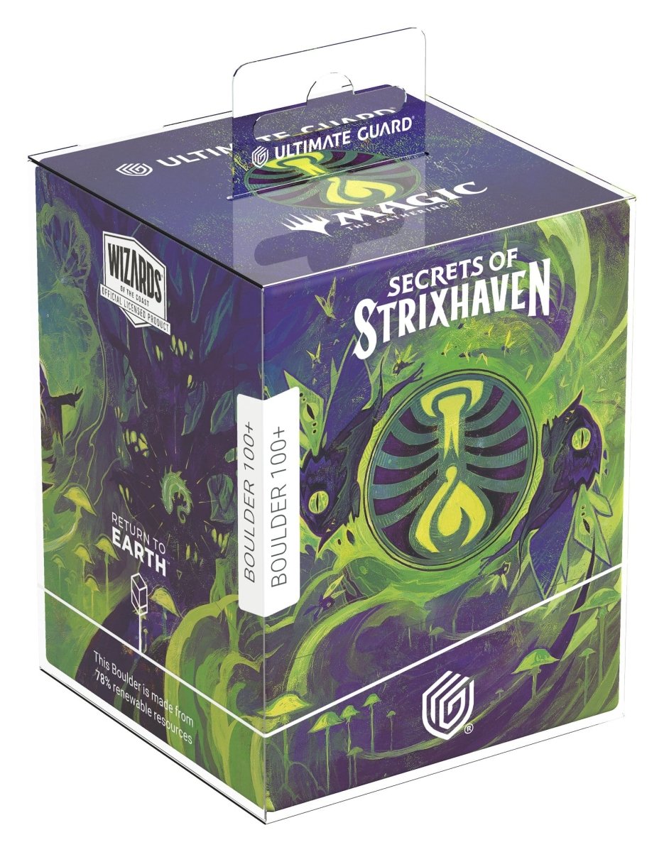 Ultimate Guard RTE Boulder 100+ MTE "Secrets of Strixhaven" - Witherbloom - Loaded Dice