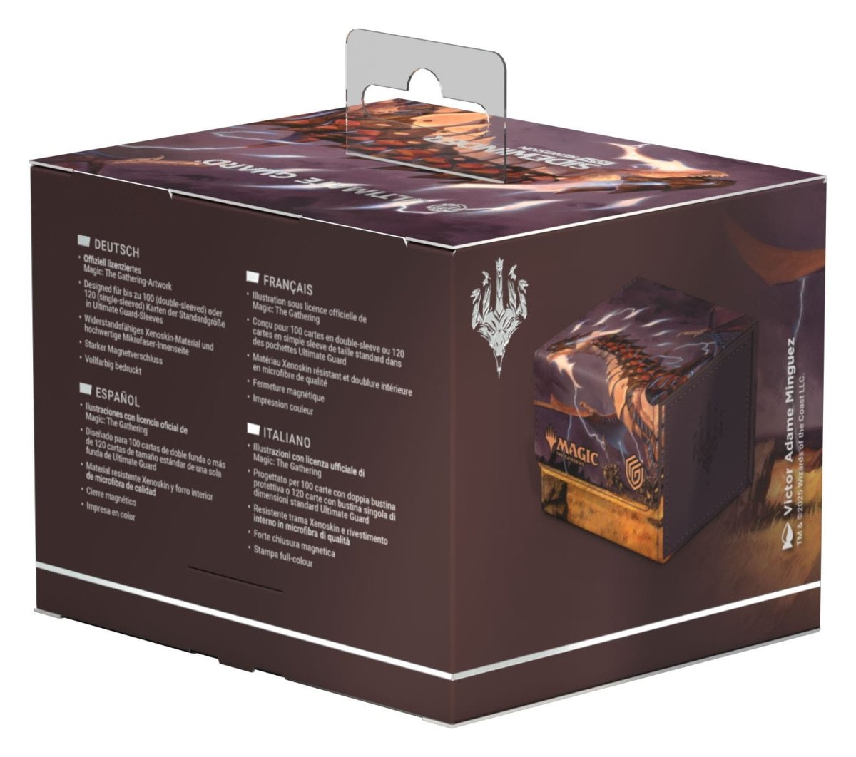 Ultimate Guard Sidewinder 100+ MTG "Tarkir: Dragonstorm" - Neriv, Heart of the Storm - Loaded Dice