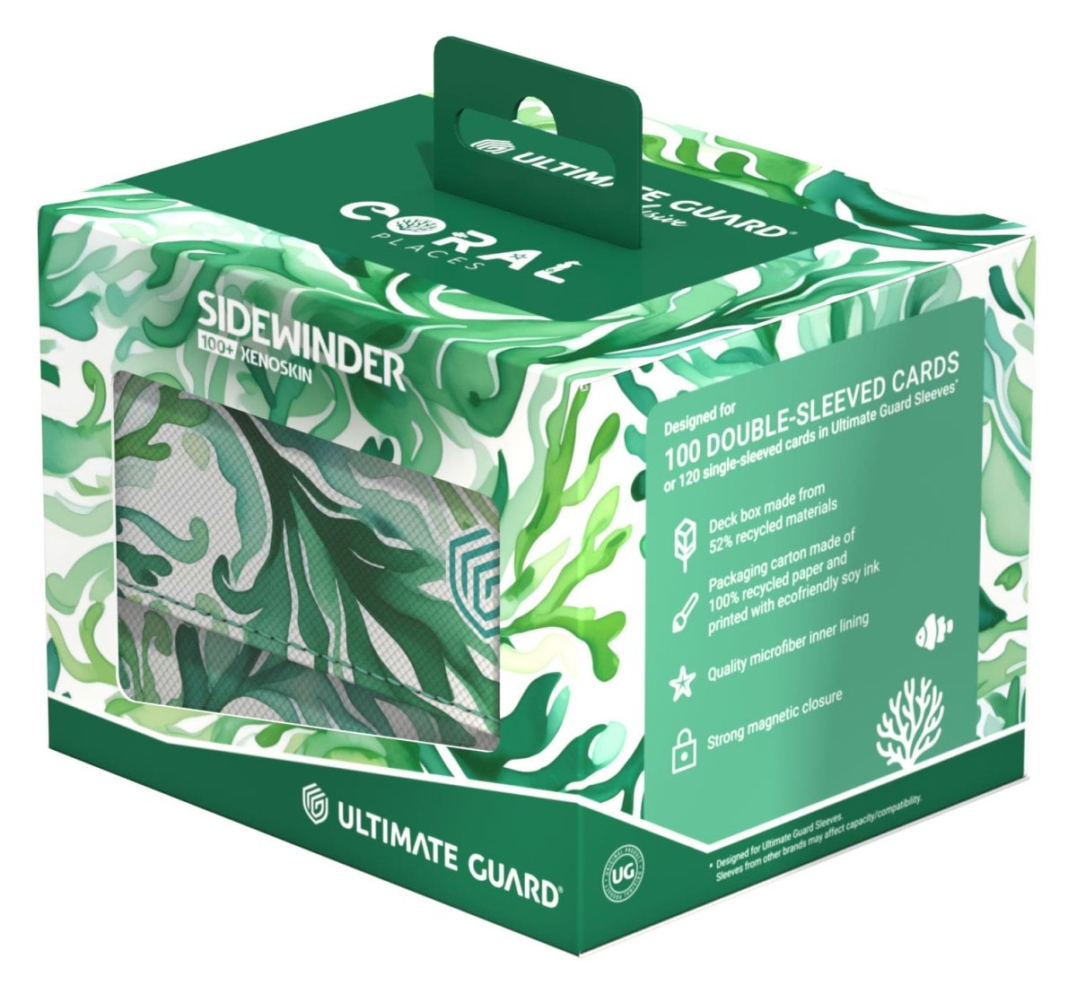 Ultimate Guard Sidewinder 100+ Xenoskin 2025 Exclusive "Coral Places" - Kelp Forest - Loaded Dice