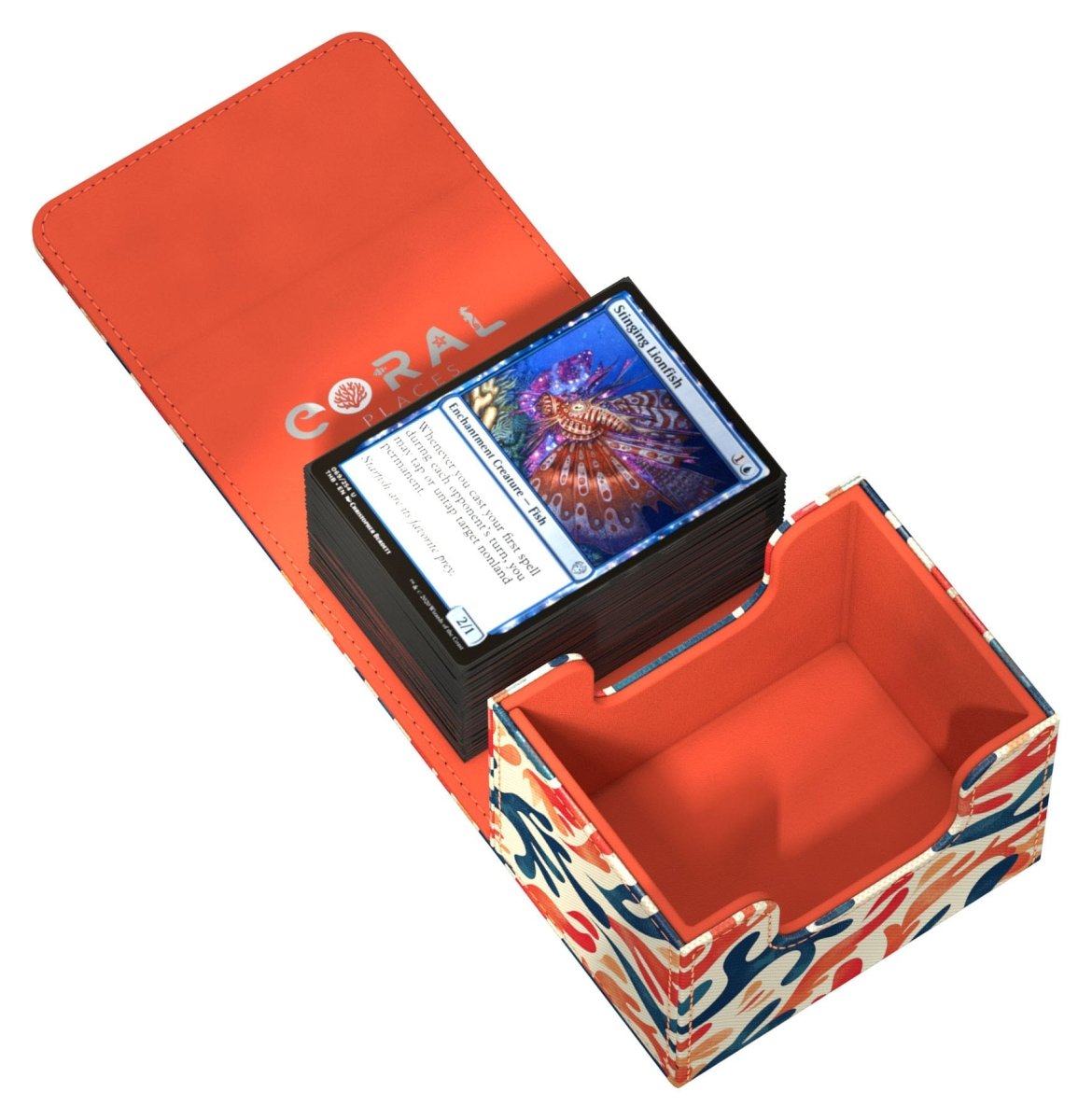 Ultimate Guard Sidewinder 100+ Xenoskin 2025 Exclusive "Coral Places" - Mellow Sea - Loaded Dice