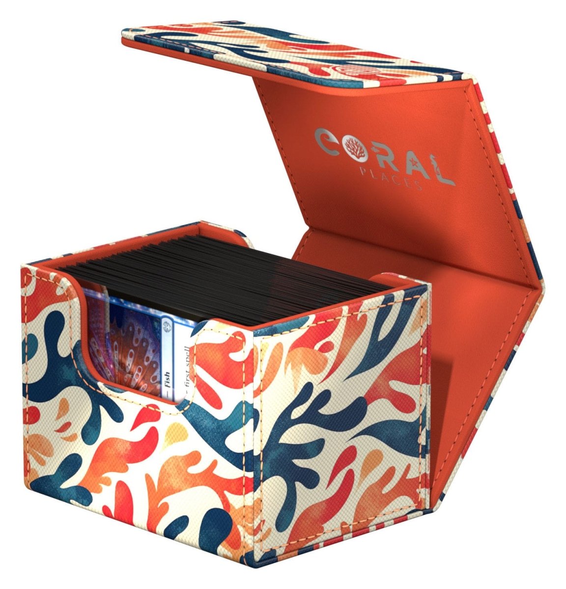 Ultimate Guard Sidewinder 100+ Xenoskin 2025 Exclusive "Coral Places" - Mellow Sea - Loaded Dice