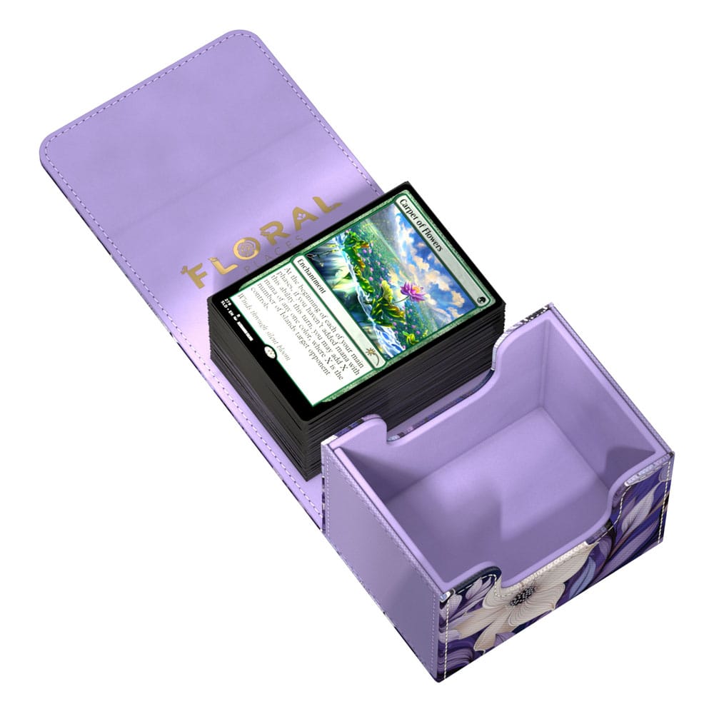 Ultimate Guard Sidewinder 100+ Xenoskin "Floral Places" - Moonlit Glen - Loaded Dice