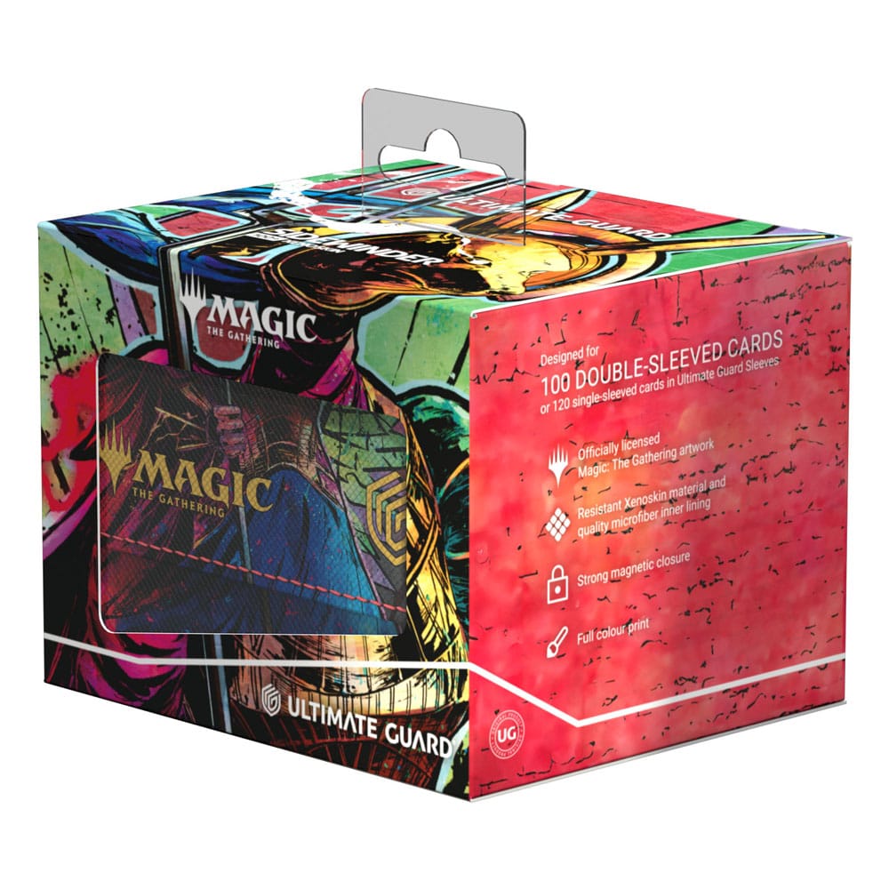 Ultimate Guard Sidewinder 100+ Aetherdrift Hazoret, Godseeker deck box, in retail packaging, front