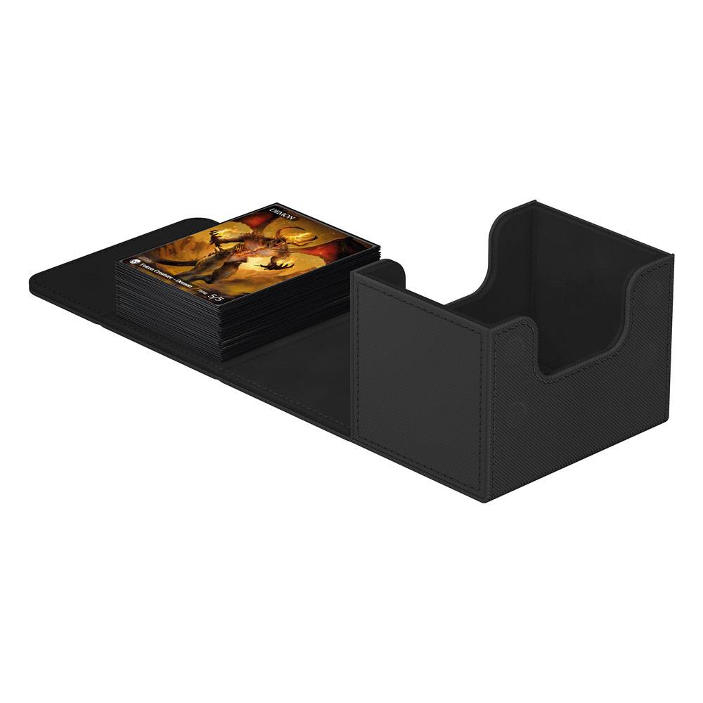 Ultimate Guard Sidewinder 100+ XenoSkin Monocolor Black - Loaded Dice
