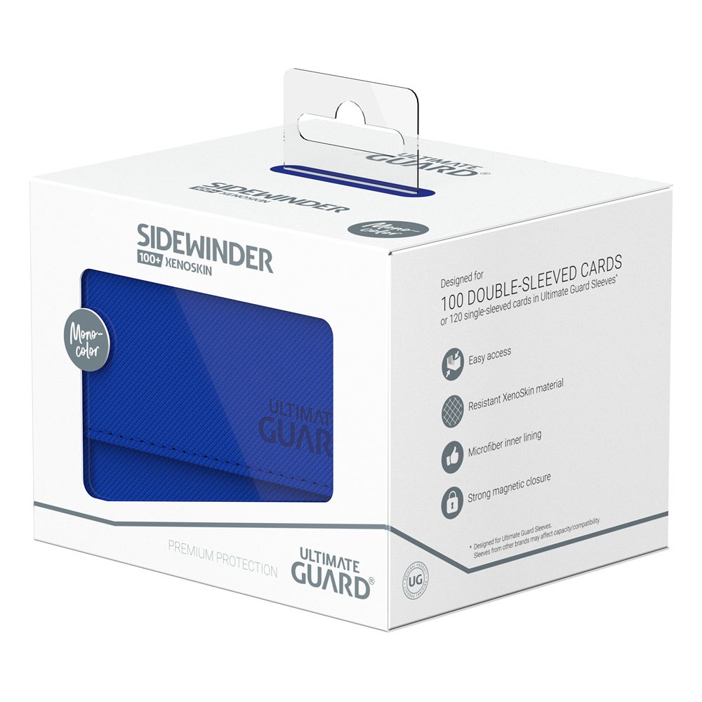 Ultimate Guard Sidewinder 100+ XenoSkin Monocolor Blue - Loaded Dice