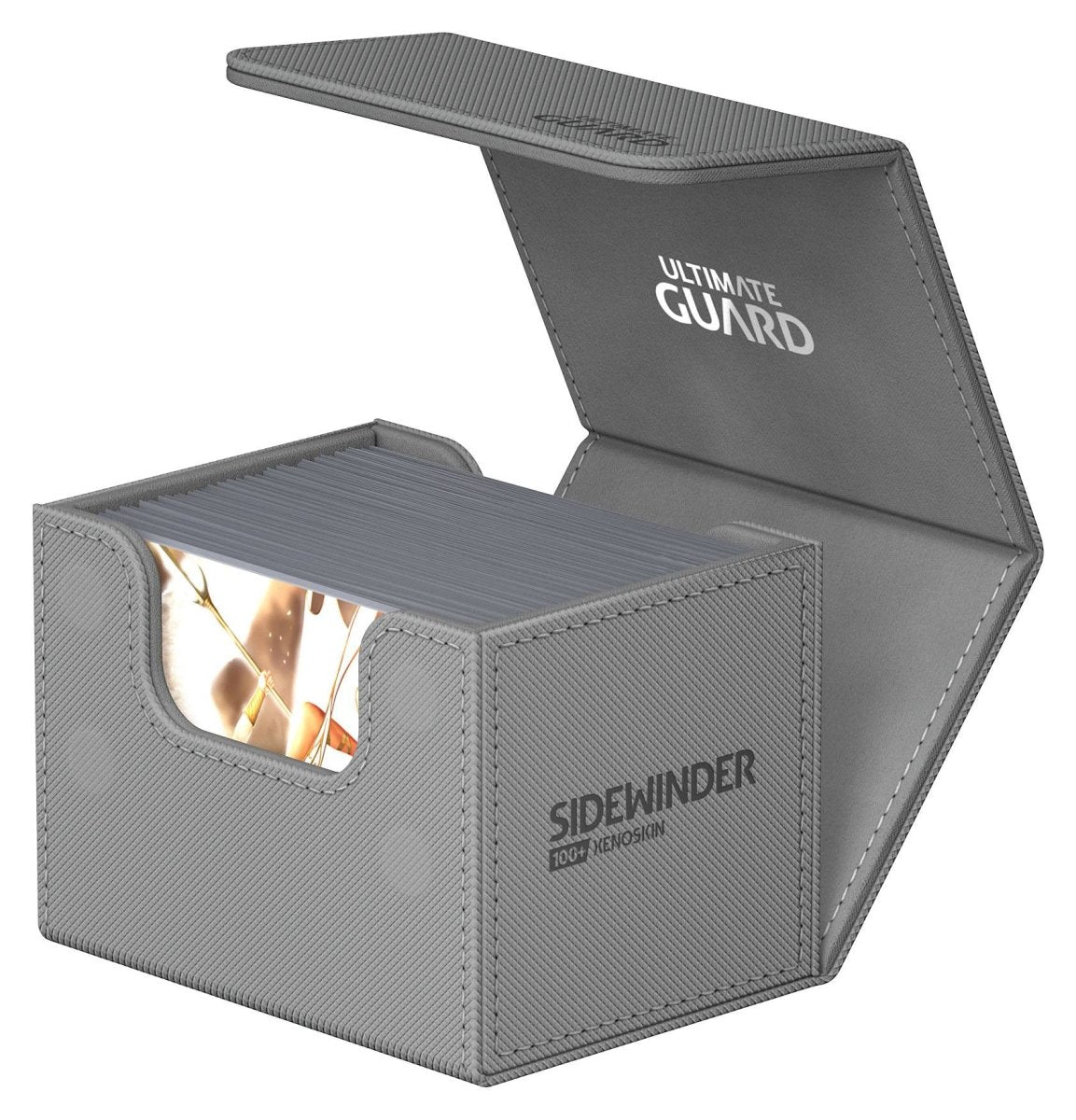 Ultimate Guard Sidewinder 100+ XenoSkin Monocolor Grey - Loaded Dice