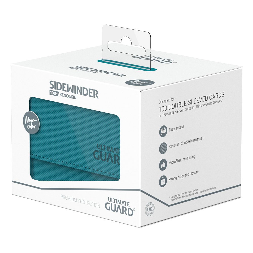 Ultimate Guard Sidewinder 100+ XenoSkin Monocolor Petrol - Loaded Dice