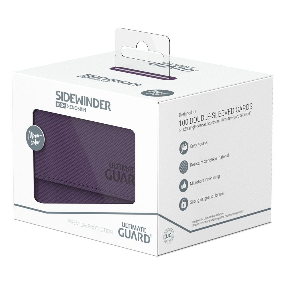 Ultimate Guard Sidewinder 100+ XenoSkin Monocolor Purple - Loaded Dice
