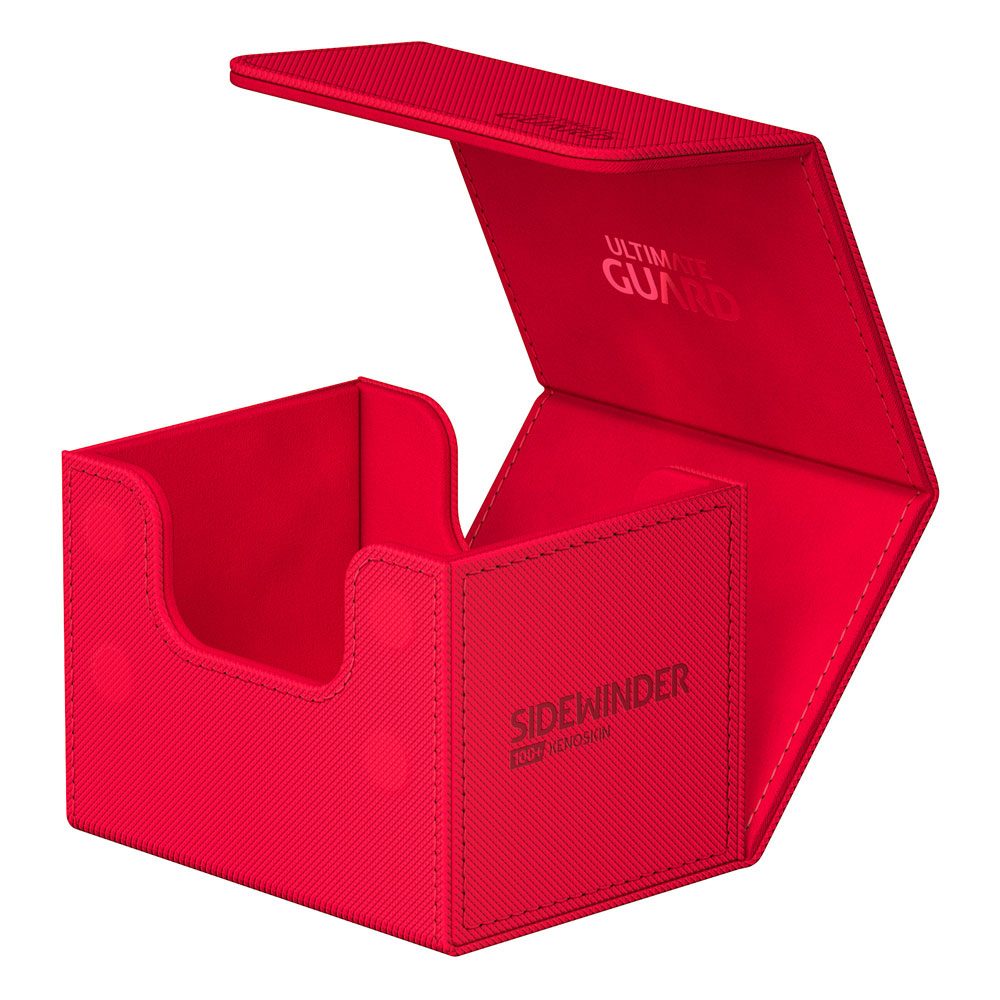 Ultimate Guard Sidewinder 100+ XenoSkin Monocolor Red - Loaded Dice