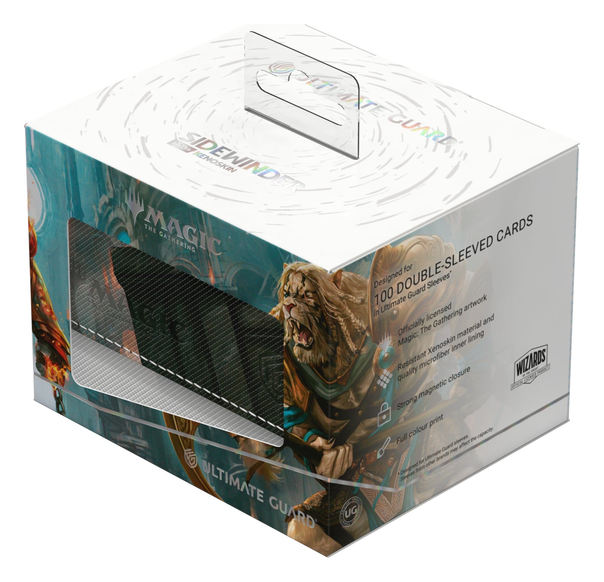 Ultimate Guard Sidewinder 100+ Xenoskin - MTG Reality Fracture - Ajani, Counterattack Leader