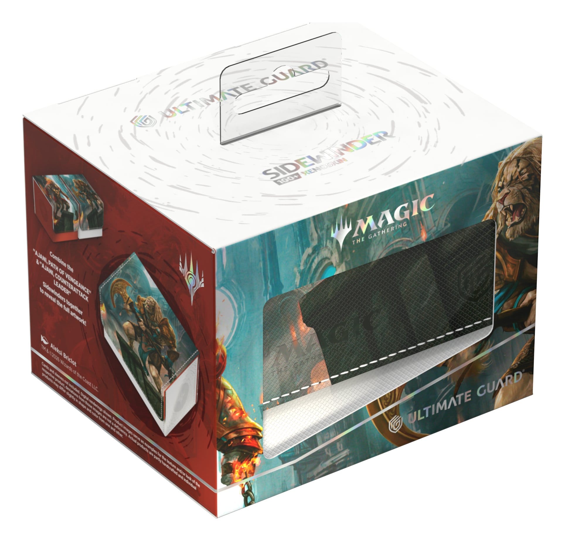 Ultimate Guard Sidewinder 100+ Xenoskin - MTG Reality Fracture - Ajani, Counterattack Leader