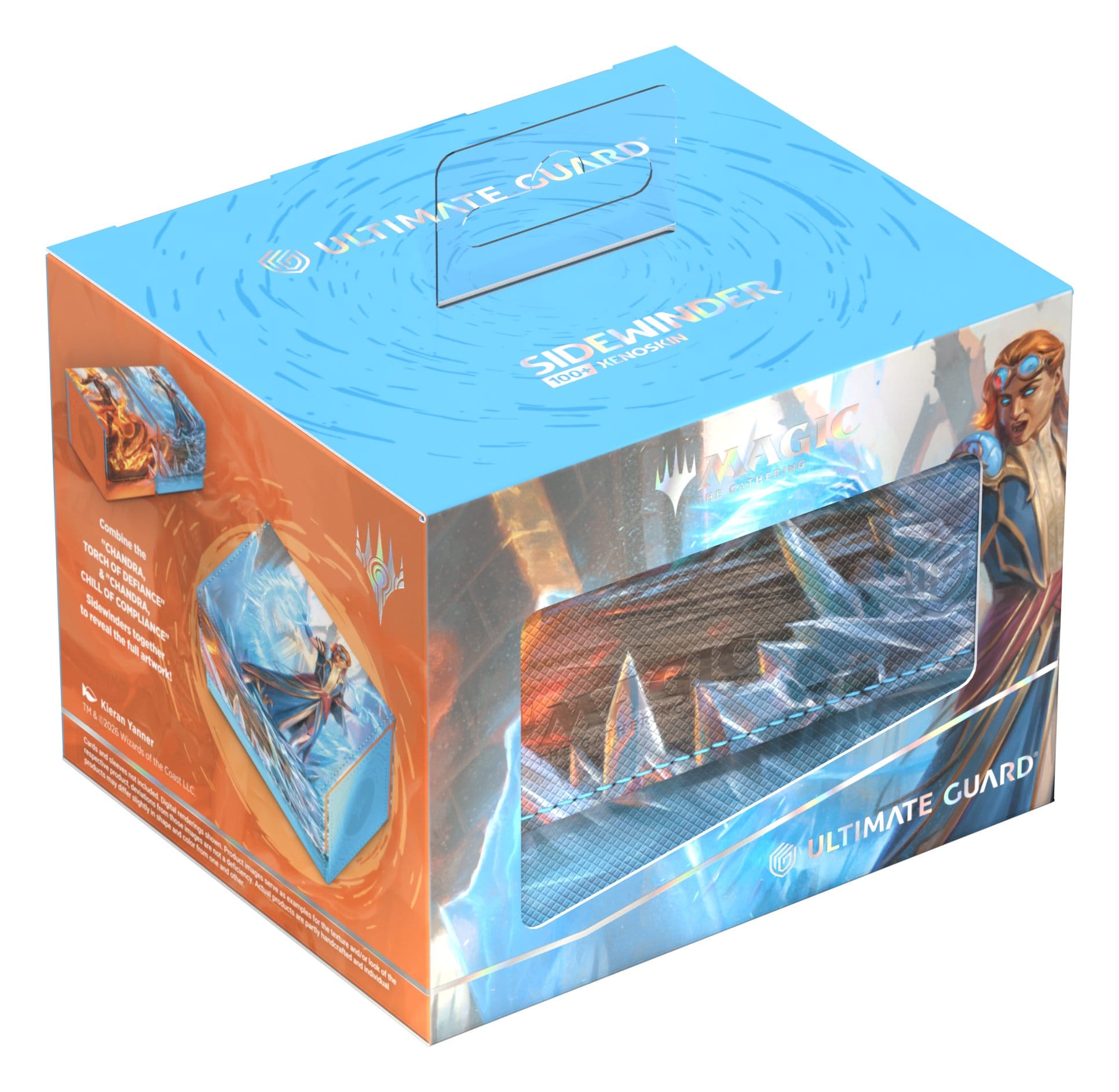 Ultimate Guard Sidewinder 100+ Xenoskin - MTG Reality Fracture - Chandra, Chill of Compliance