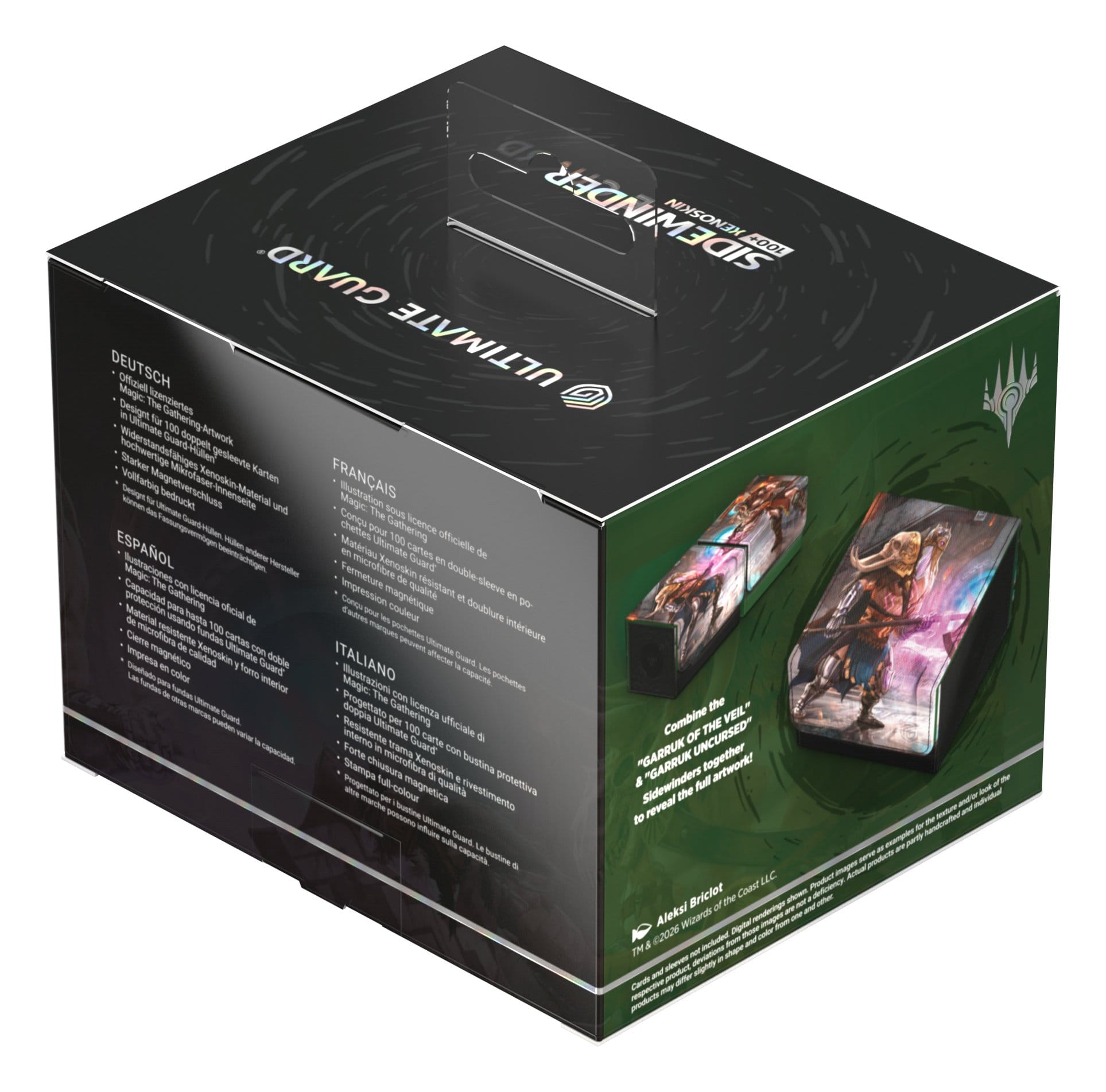 Ultimate Guard Sidewinder 100+ Xenoskin - MTG Reality Fracture - Garruk of the Veil