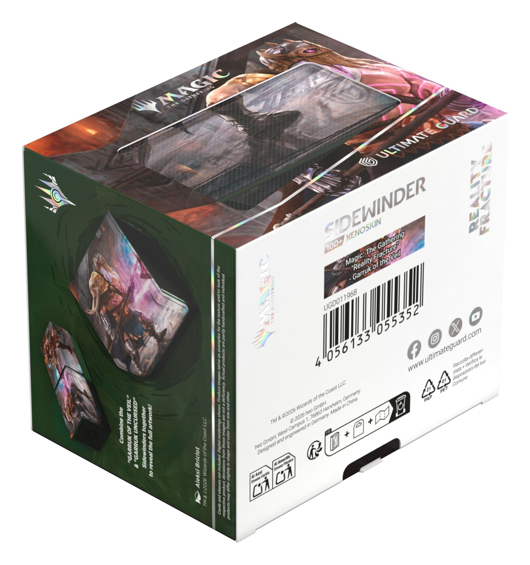 Ultimate Guard Sidewinder 100+ Xenoskin - MTG Reality Fracture - Garruk of the Veil