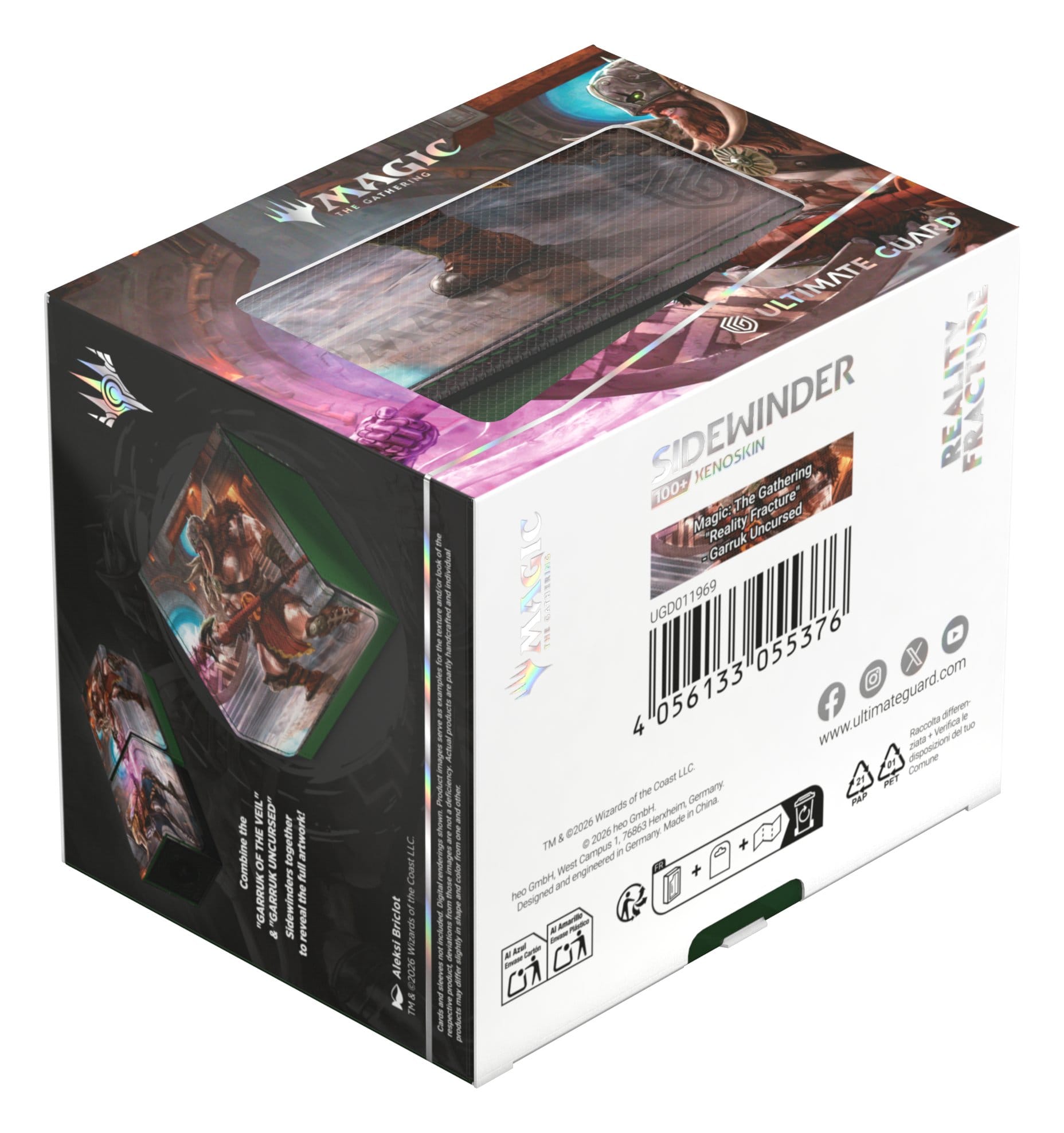 Ultimate Guard Sidewinder 100+ Xenoskin - MTG Reality Fracture - Garruk Uncursed