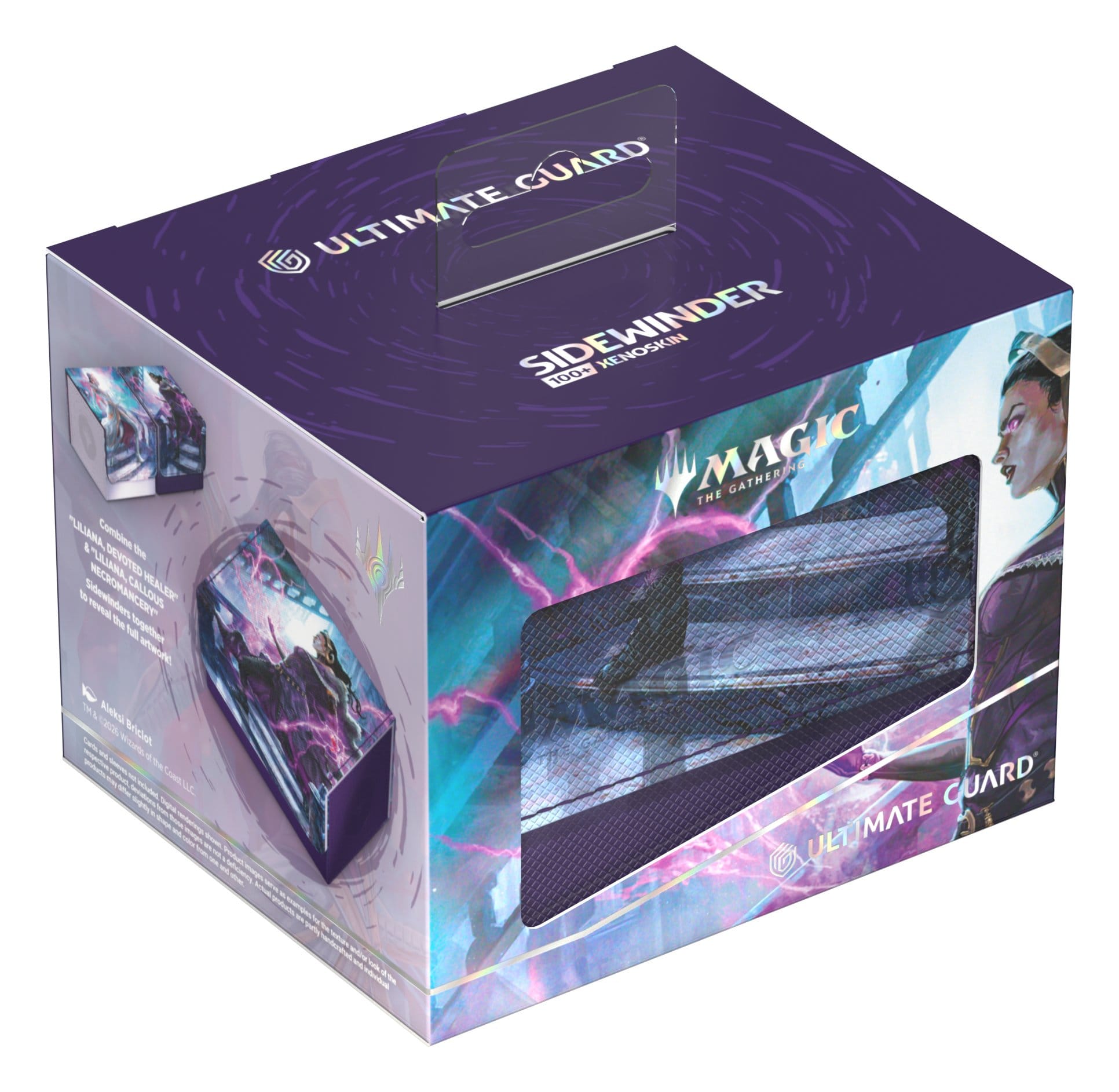 Ultimate Guard Sidewinder 100+ Xenoskin - MTG Reality Fracture - Liliana, Callous Necromancer