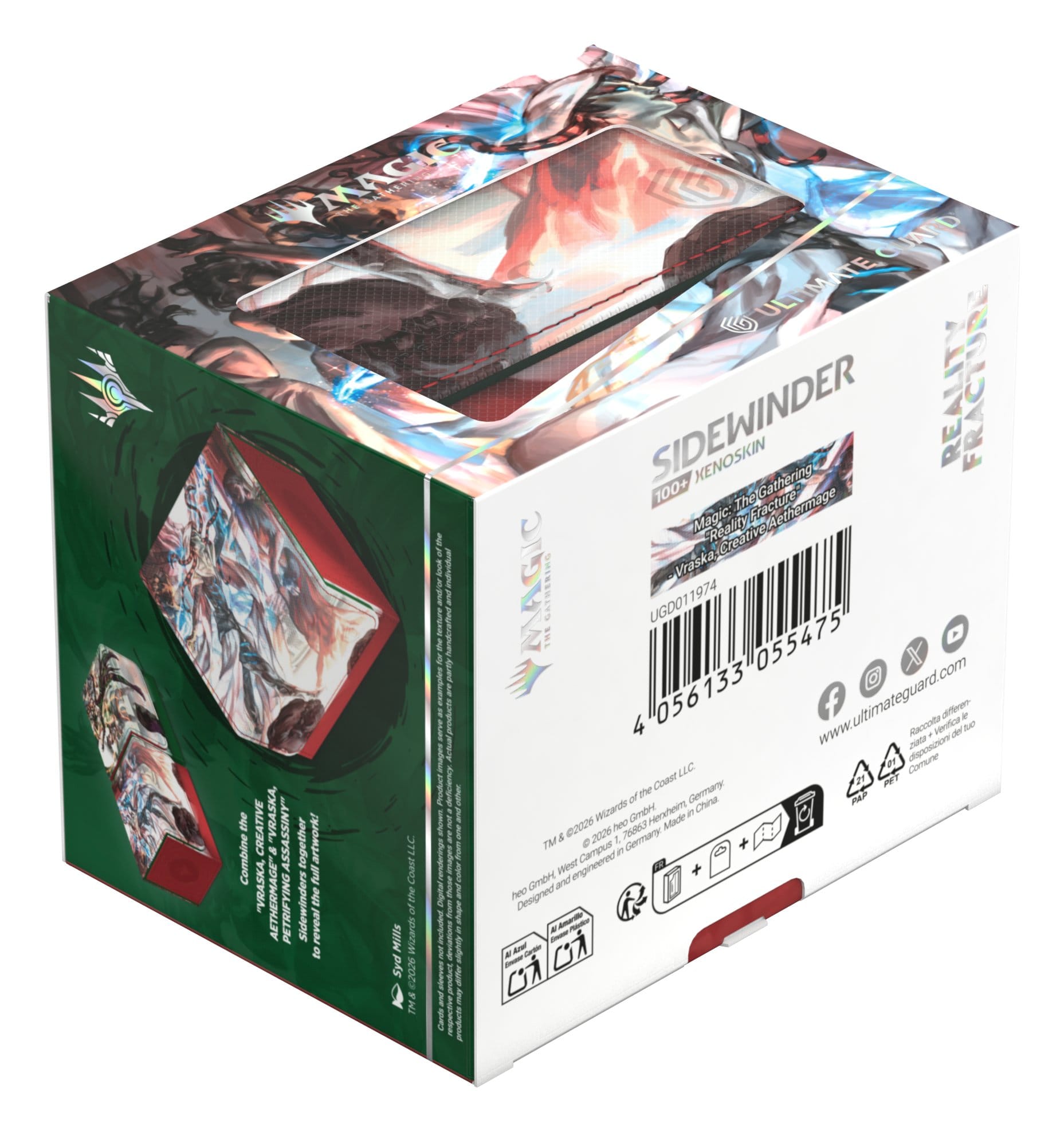 Ultimate Guard Sidewinder 100+ Xenoskin - MTG Reality Fracture - Vraska, Creative Aethermage