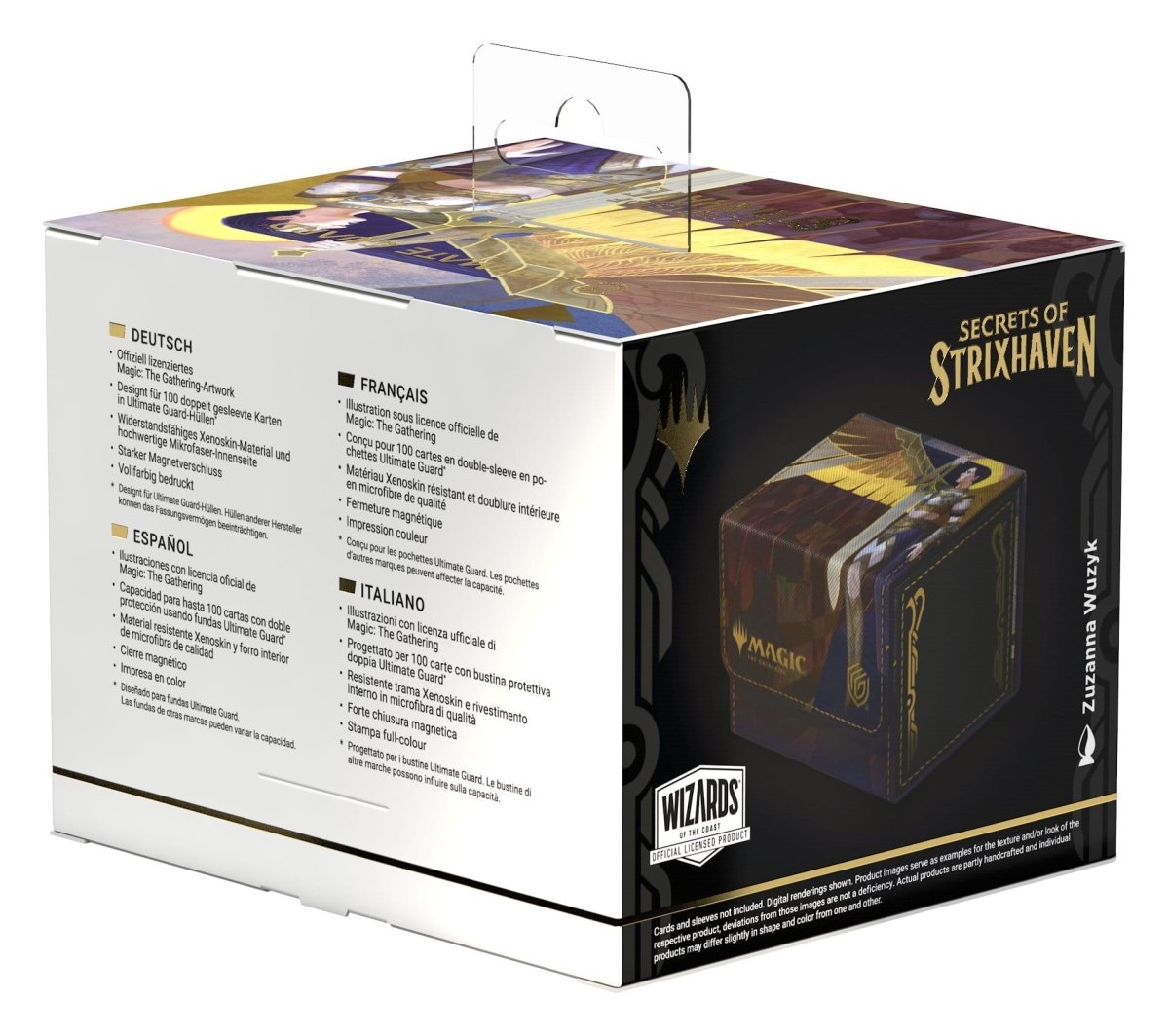 Ultimate Guard Sidewinder 100+ Xenoskin MTG "Secrets of Strixhaven" - Akroma's Will - Loaded Dice