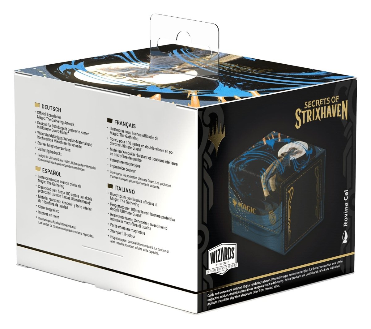 Ultimate Guard Sidewinder 100+ Xenoskin MTG "Secrets of Strixhaven" - Force of Will - Loaded Dice