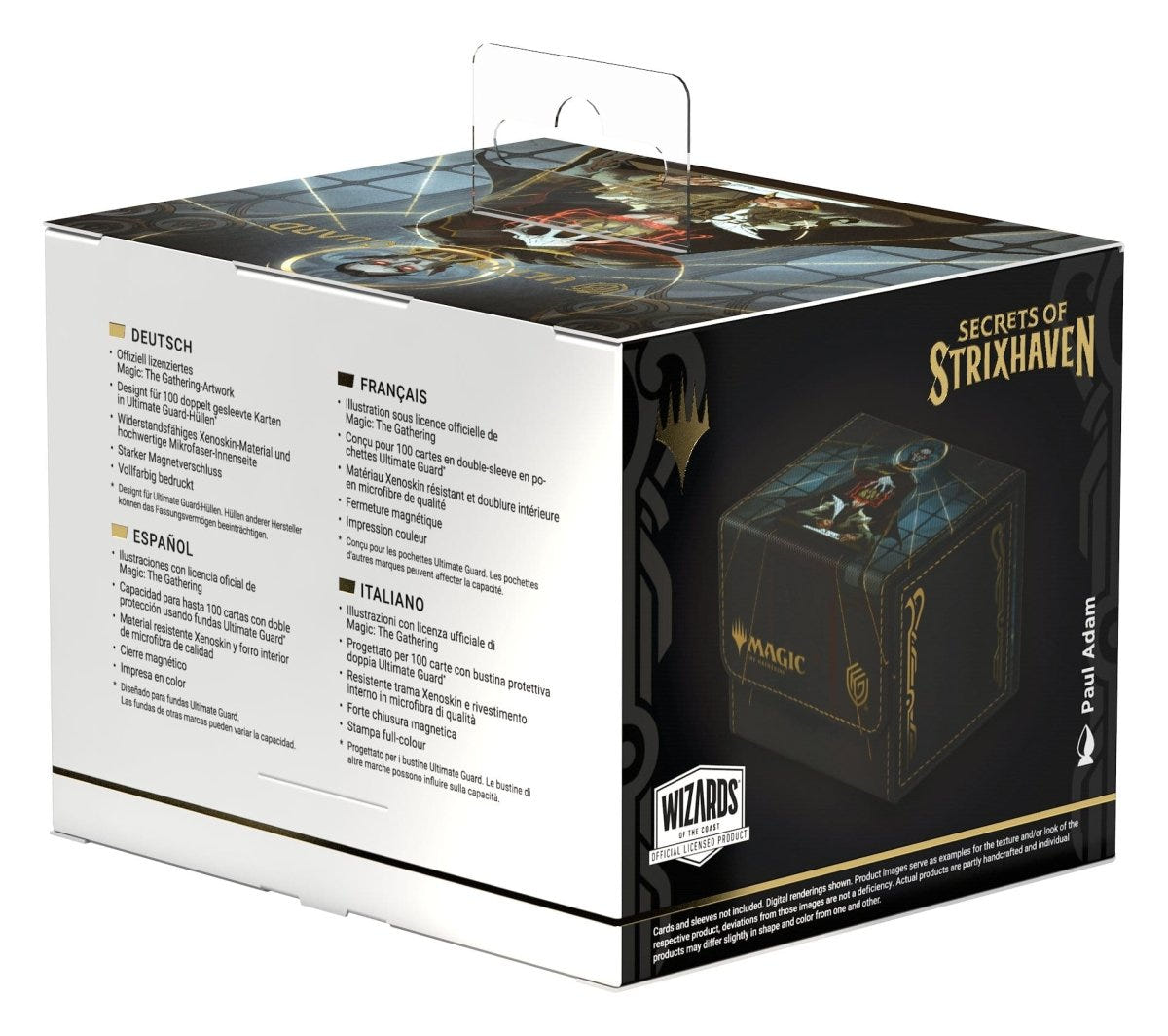 Ultimate Guard Sidewinder 100+ Xenoskin MTG "Secrets of Strixhaven" - Vampiric Tutor - Loaded Dice