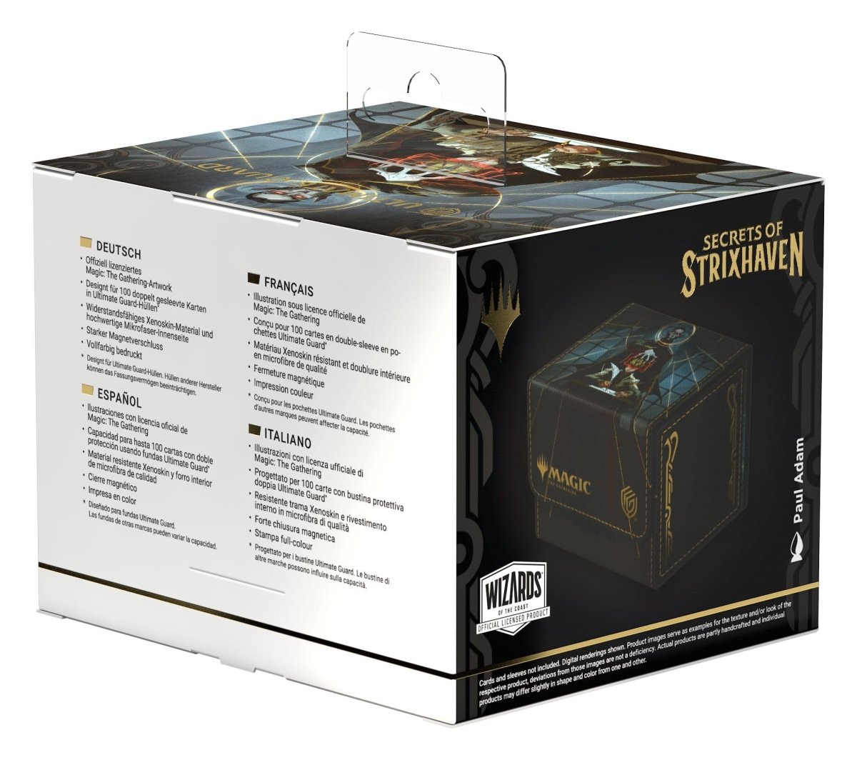 Ultimate Guard Sidewinder 100+ Xenoskin MTG "Secrets of Strixhaven" - Vampiric Tutor - Loaded Dice