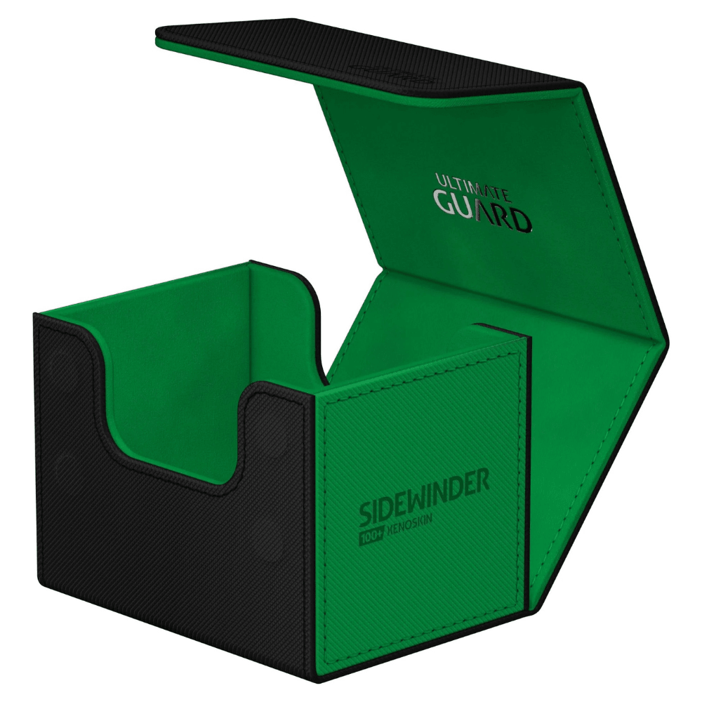Ultimate Guard Sidewinder 100+ Xenoskin Synergy - Black/Green - Loaded Dice