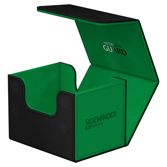 Ultimate Guard Sidewinder 100+ Xenoskin Synergy - Black/Green - Loaded Dice