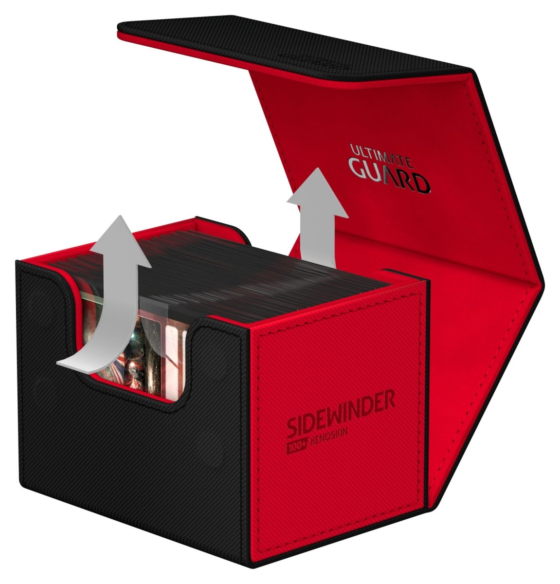 Ultimate Guard Sidewinder 100+ Xenoskin Synergy - Black/Red - Loaded Dice