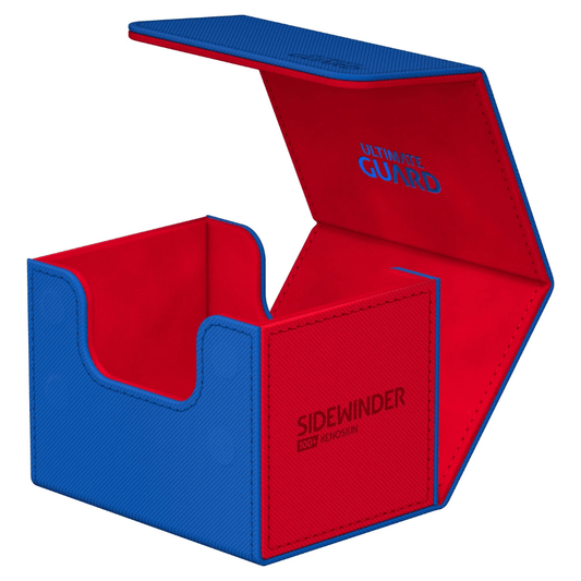 Ultimate Guard Sidewinder 100+ Xenoskin Synergy - Blue/Red - Loaded Dice