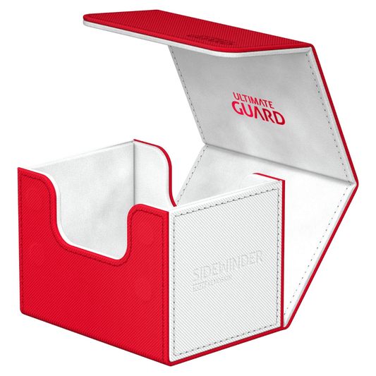 Ultimate Guard Sidewinder 100+ Xenoskin Synergy - Red/White - Loaded Dice