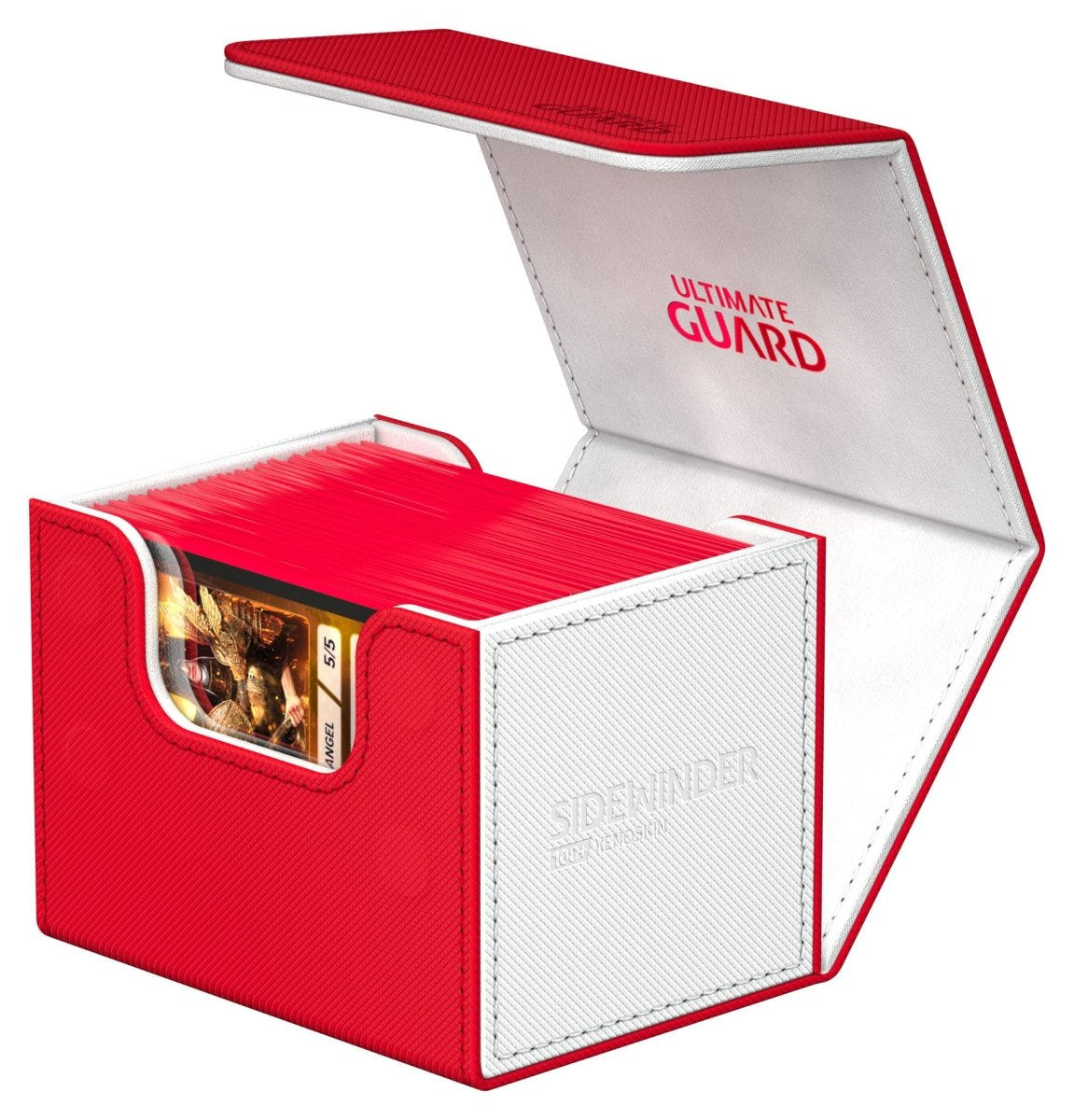 Ultimate Guard Sidewinder 100+ Xenoskin Synergy - Red/White - Loaded Dice