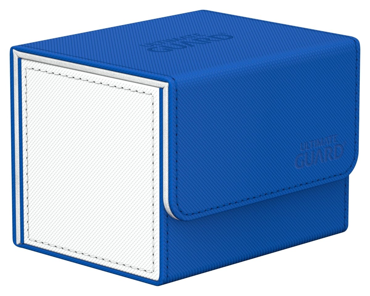 Ultimate Guard Sidewinder 100+ Xenoskin Synergy - White/Blue - Loaded Dice