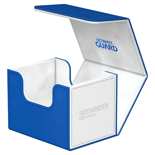 Ultimate Guard Sidewinder 100+ Xenoskin Synergy - White/Blue - Loaded Dice