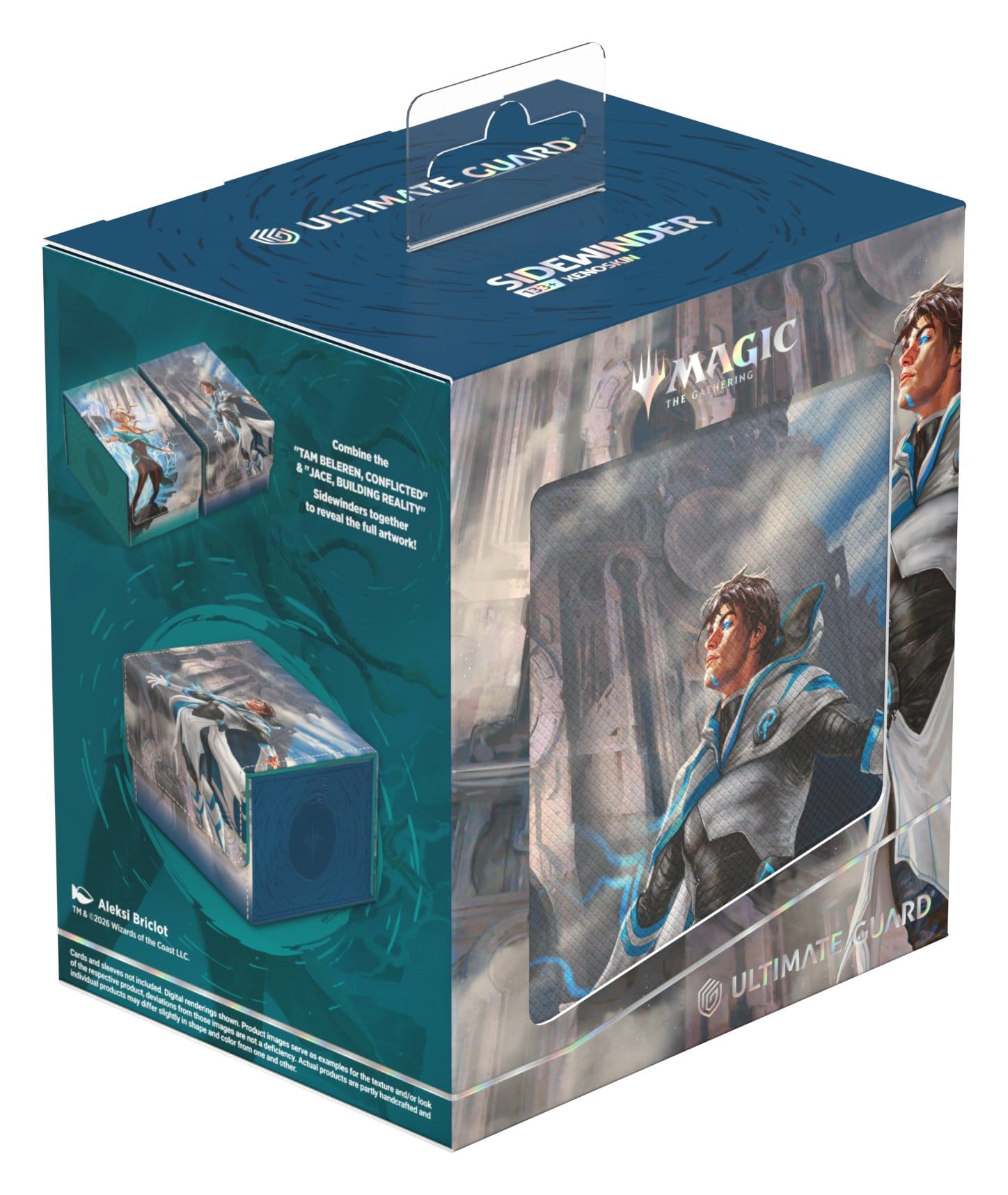Ultimate Guard Sidewinder 133+ Xenoskin - MTG Reality Fracture - Jace, Building Reality