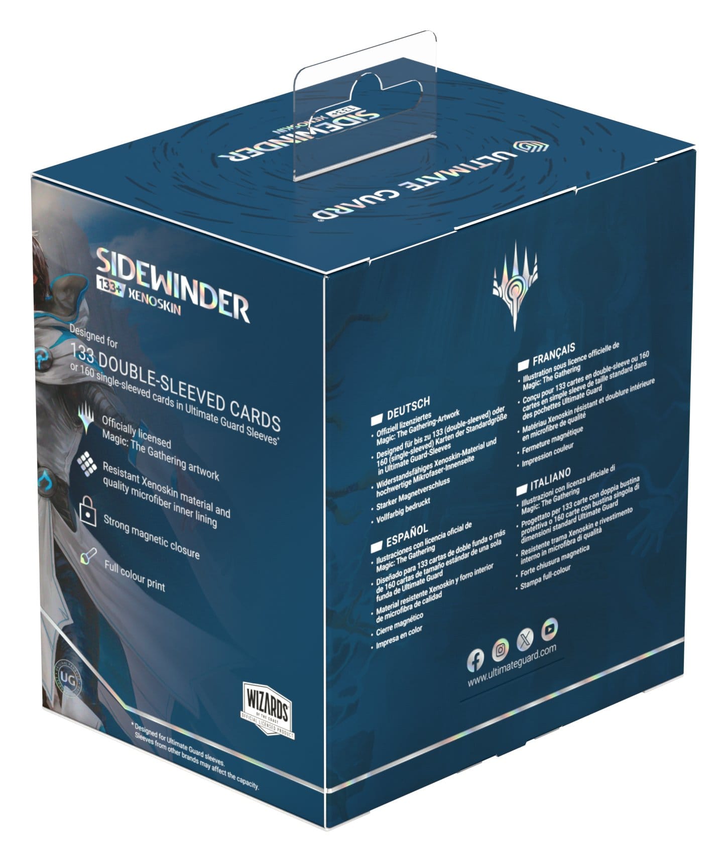 Ultimate Guard Sidewinder 133+ Xenoskin - MTG Reality Fracture - Jace, Building Reality