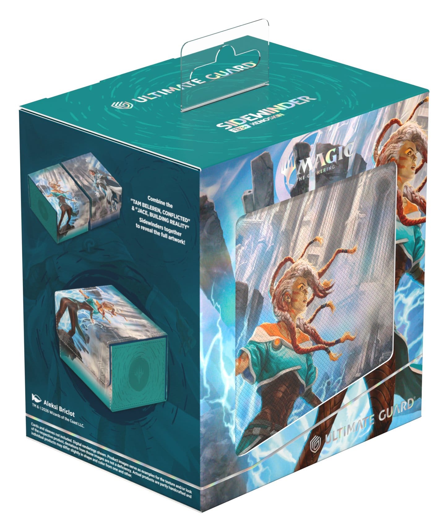 Ultimate Guard Sidewinder 133+ Xenoskin - MTG Reality Fracture - Tam Beleren, Conflicted