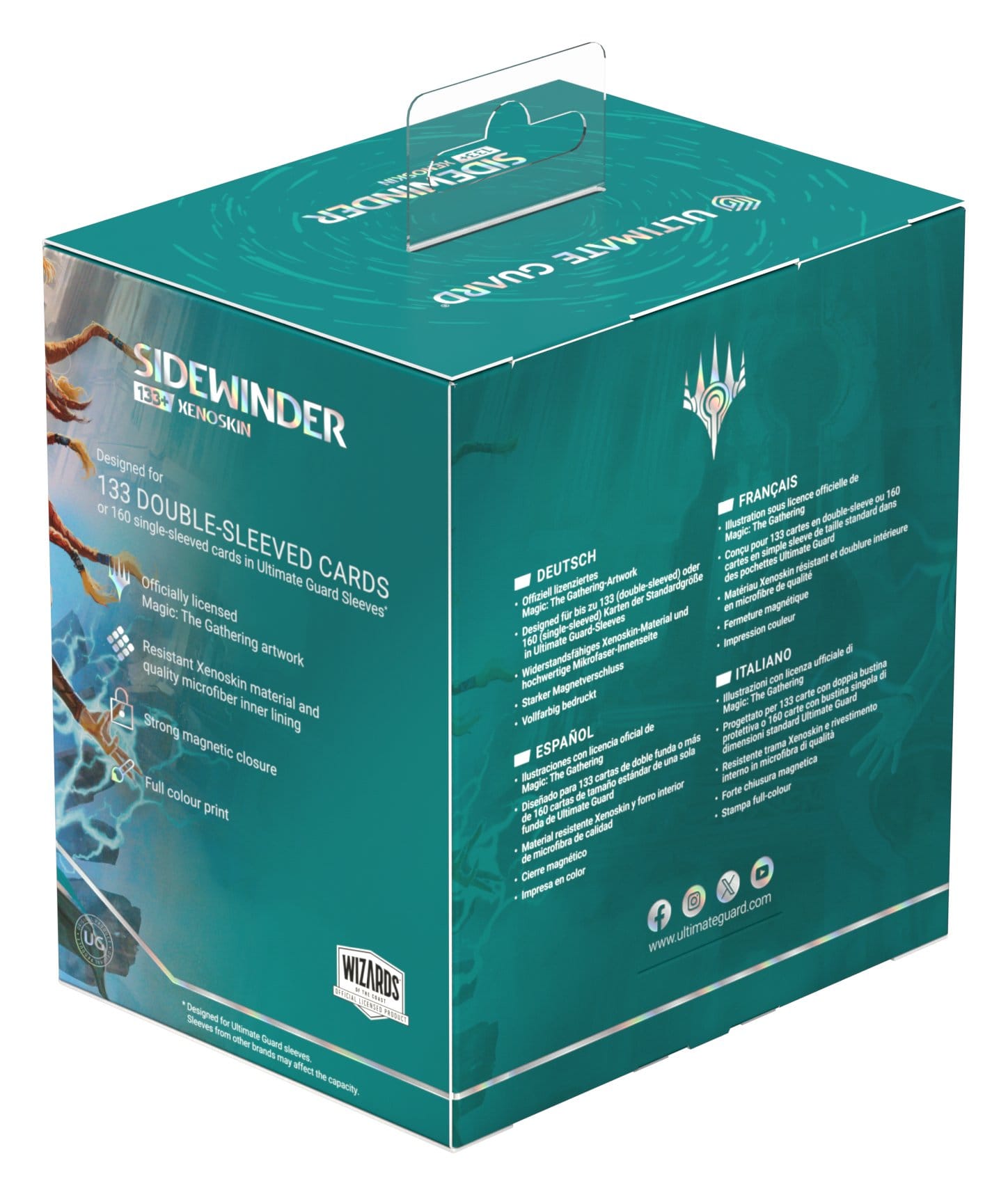 Ultimate Guard Sidewinder 133+ Xenoskin - MTG Reality Fracture - Tam Beleren, Conflicted
