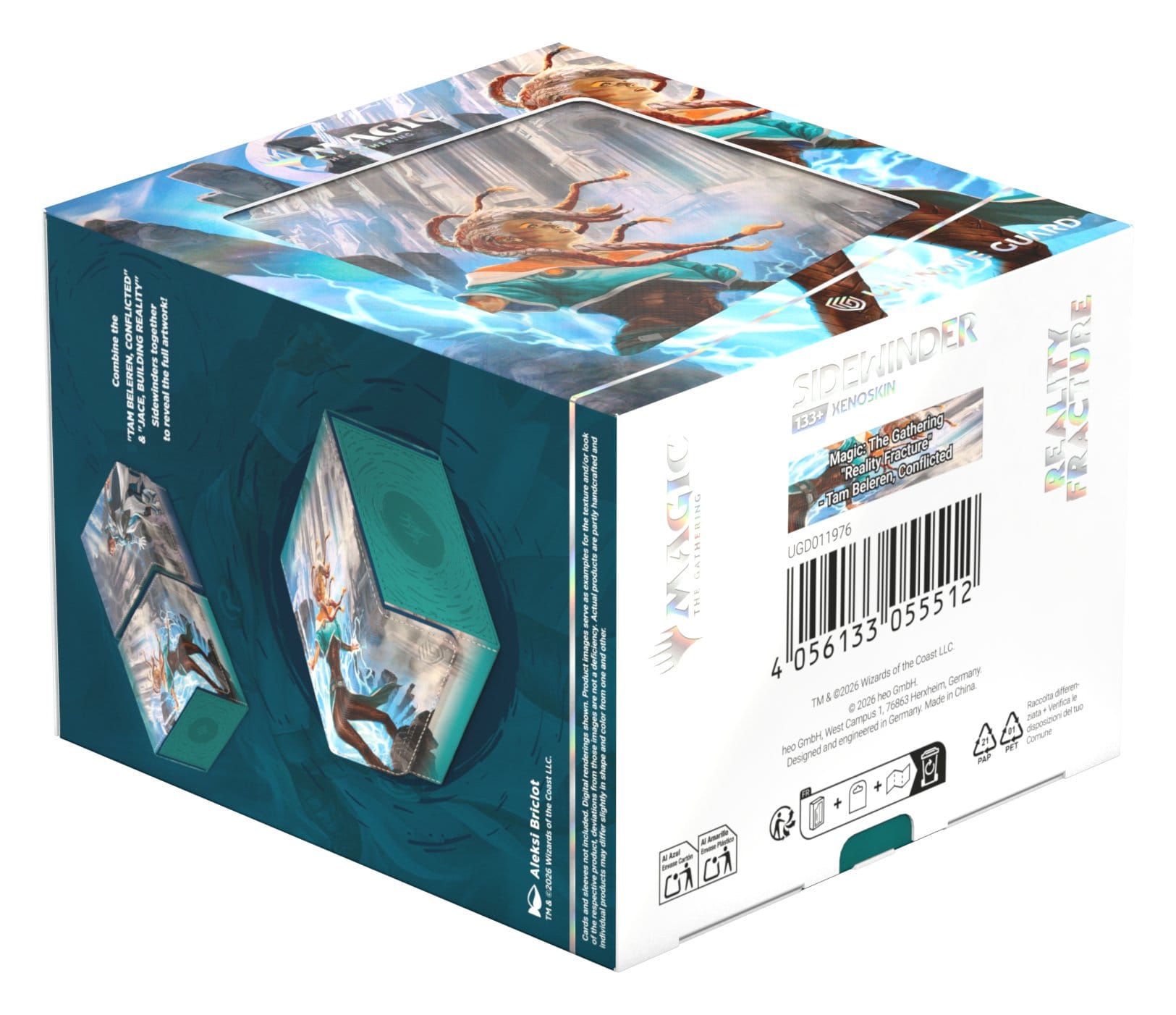 Ultimate Guard Sidewinder 133+ Xenoskin - MTG Reality Fracture - Tam Beleren, Conflicted