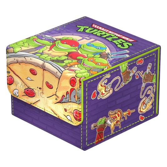 Ultimate Guard Sidewinder 133+ Xenoskin MTG | TMNT - Pizza Box - Loaded Dice