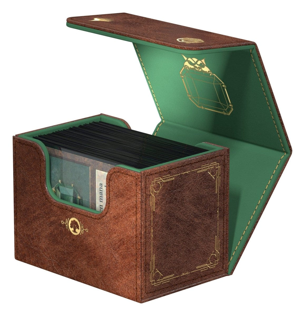 Mox Emerald Sidewinder 80+ open with cards inside