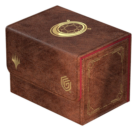 Ultimate Guard Sidewinder 80+ Mox Ruby deck case, closed