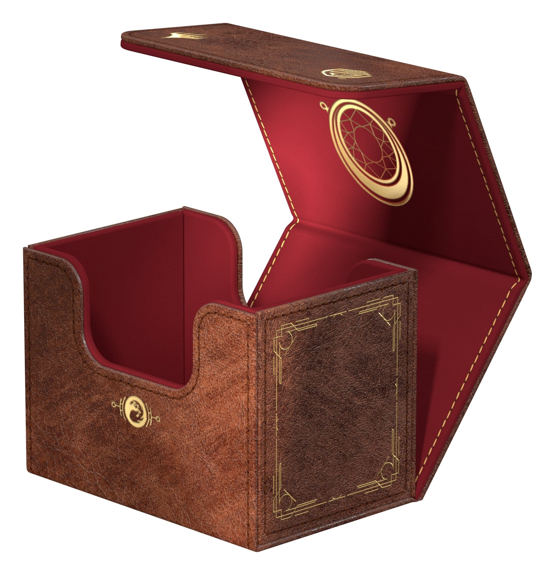 Mox Ruby Sidewinder 80+ open showing inner lining