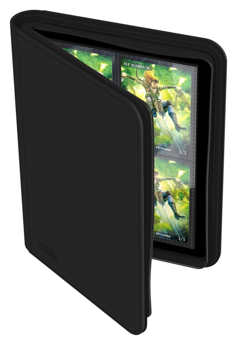 Ultimate Guard Zipfolio 160 8-Pocket Xenoskin - Black - Loaded Dice