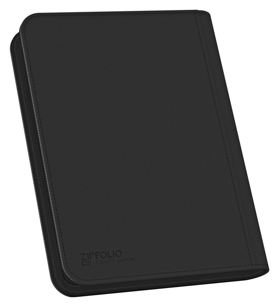 Ultimate Guard Zipfolio 160 8-Pocket Xenoskin - Black - Loaded Dice
