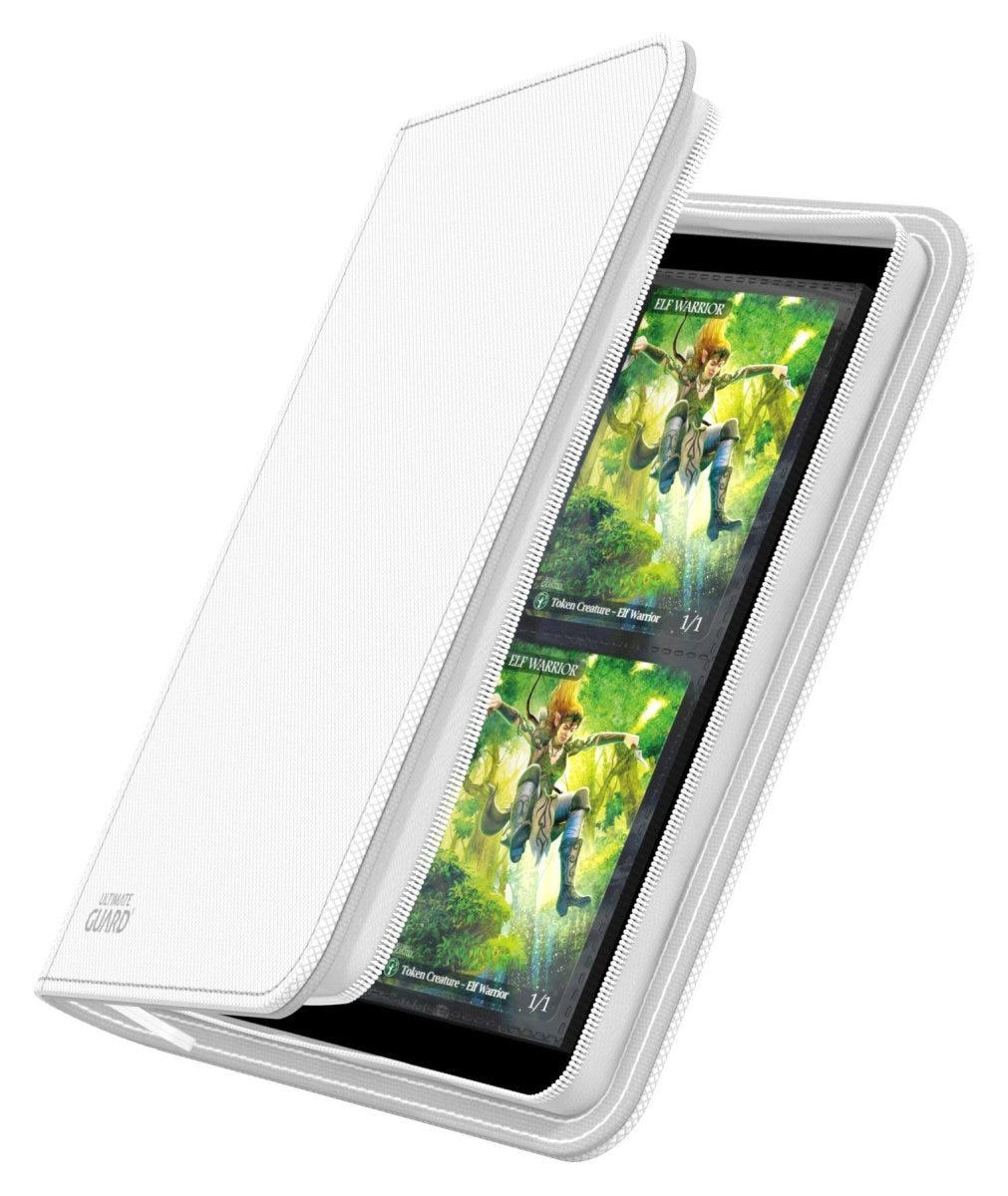 Ultimate Guard Zipfolio 160 8-Pocket Xenoskin - White - Loaded Dice