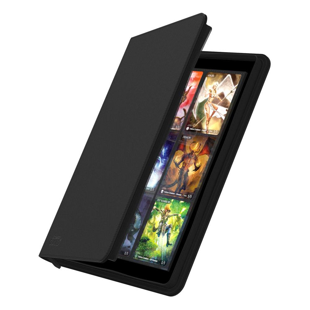 Ultimate Guard Zipfolio 360 - 18-Pocket XenoSkin Black - Loaded Dice