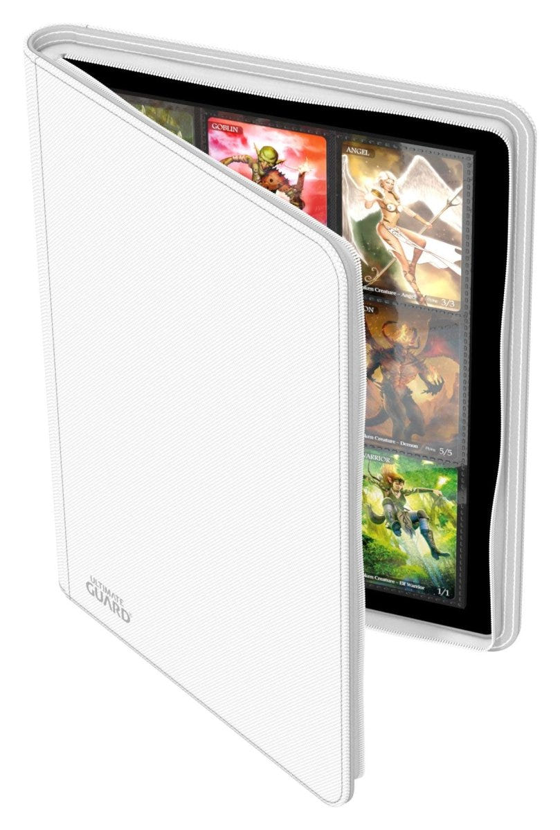 Ultimate Guard Zipfolio 360 18-Pocket Xenoskin - White - Loaded Dice